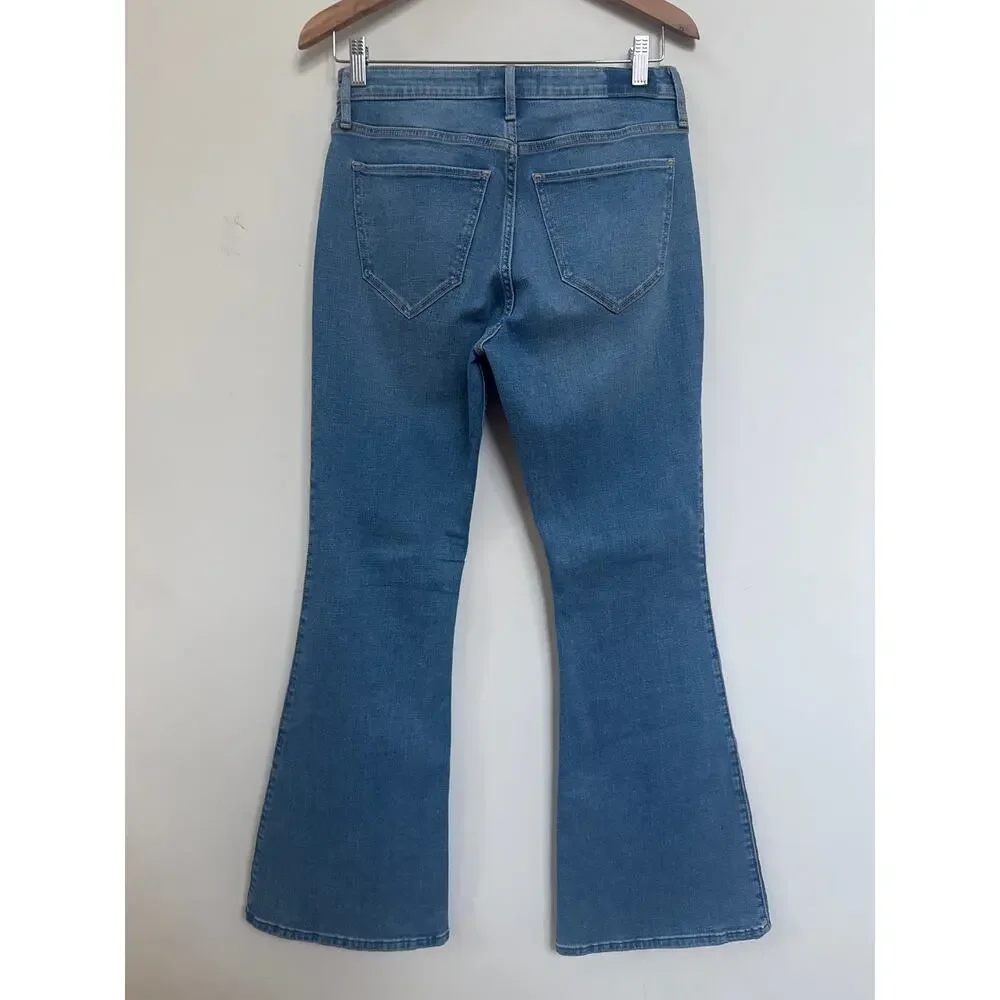 Abercrombie & Fitch Jeans Women's 28 6 The Flare Ultra High Rise Stretch Retro